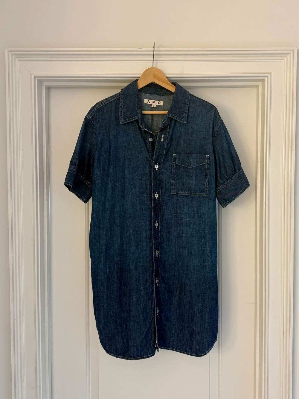AMO Denim Shirt Dress